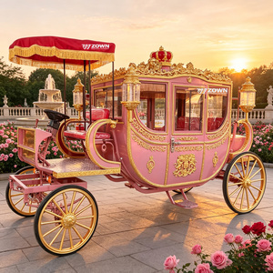 Grande fenêtre panoramique pour calèche royale, décoration intérieure personnalisée pour voyages touristiques, cérémonies en plein air, spectacles commerciaux - Product Image 1