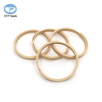 Anneau de guidage, d'étanchéité, d'usure et de support en PTFE personnalisé avec POB, bande d'étanchéité résistante aux produits chimiques 63x66.4x6.5mm Non standard