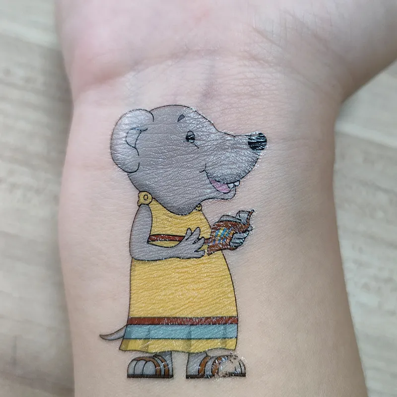 Wegwerp Mini Tattoo Stickers Kids Waterdichte Tijdelijke Tatoeages Kids Lichaam Arm Tijdelijke Tatoeages Stickers Custom