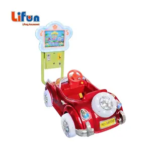 Coin Operated 3D Kiddie Ride Game Simulator Arcade Kids Motor Video Racing Game Machine Para crianças