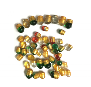 عالية الجودة الطريق طلاء عاكس لتوضيح حدود الشارع التباطؤ حزام عاكس 8 مللي متر 10 مللي متر 13 مللي متر القط العين الزجاج الملون حبة عاكس - Product Image 4