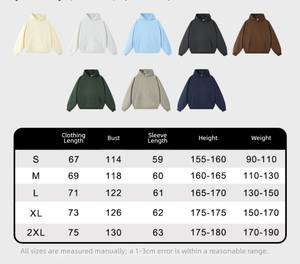 Sweat à capuche surdimensionné à fermeture éclair brodé pour homme, 380 g/m², 100 % coton molletonné, pull unisexe, écologique, sweat à capuche noir personnalisé - Product Image 3