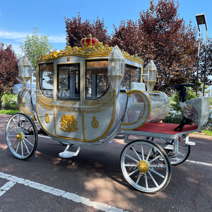 Calèche royale classique de luxe à quatre roues, calèche royale électrique de haute qualité, calèche royale électrique à vendre - Product Image 6