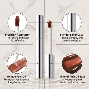 HKH OEM Mineral Herbal Hydrating Moisturizing Glossy Vegan Waterproof Kissproof Private Label Oil-Based 5g Lip Gloss - Product Image 5