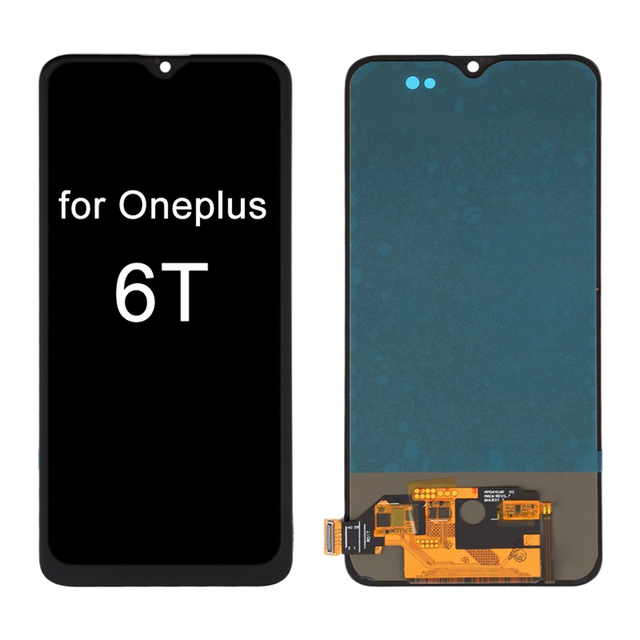 Full Assembly LCD Display Screen for OnePlus 6T Touch Screen Replacement with 1 Year Warranty