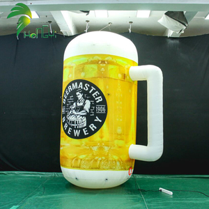 Taza de cerveza inflable, barril de cerveza inflable de plástico, botella de cerveza inflable gigante de publicidad personalizada - Product Image 3