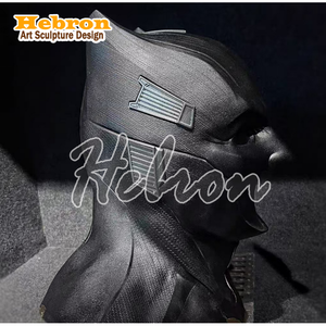 Máscaras de Batman de Alta Gama, Armadura de <span class=keywords><strong>Goma</strong></span> Suave para Adultos, para Juegos de Rol de Superhéroes, Festivales de <span class=keywords><strong>Halloween</strong></span> y Eventos - Product Image 2