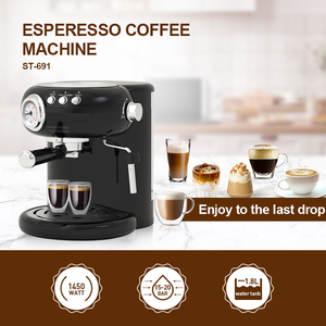 <span class=keywords><strong>Machine</strong></span> à café expresso 3 en 1, cappuccino commercial, petit haricot à tasse, avec fonction de moussage du lait - Product Image 6