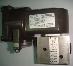 Nuevo Solenoide Original 2401138426123050, Tipo Poppet de Accionamiento Directo 1/4" NPTF, 0-10 Bar 2401138426123050 24011384261 - Product Image 4