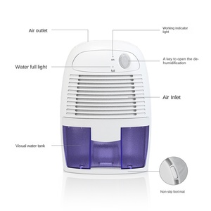 Mini déshumidificateur domestique électronique R290 alimenté par USB, en plastique, à faible bruit, produit transfrontalier - Product Image 5