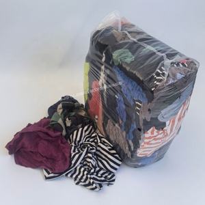 Trapos de Algodón 100% para Uso Industrial, Trapos de Limpieza de Algodón, Trapos de Camisetas de Colores Variados, Trapos para Limpiar, 5 kg - Product Image 1