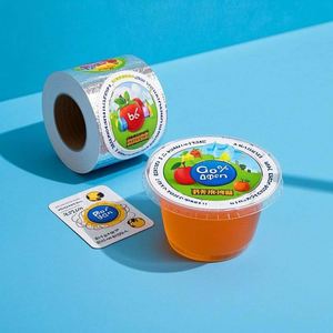 Contenants à gelée BOPET recyclables personnalisés pour le déjeuner scolaire Film à ouverture facile et sûre pour les enfants Casse-tête STEM caché Cookie Milk Snack - Product Image 1