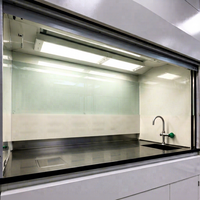 Hotte d'extraction de fumées chimiques de laboratoire, équipement de ventilation pour écoles et hôpitaux