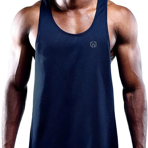 Men Gym Muscle Sleeveless Shirt Male Vest Tank Tops bodybuilding clothing With Custom Logo tank top