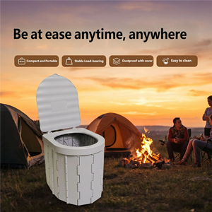 Customizable Portable Folding Camping Toilet, Suitable for Camping, Fishing, Beach & Garden Outdoor Scenarios. - Product Image 5