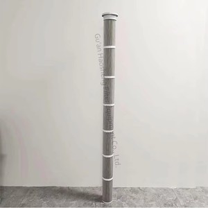Tas berlipat poliester Filter tas kolektor berlipat elemen Filter tas alternatif untuk 3 <span class=keywords><strong>meter</strong></span> tanpa jahitan - Product Image 4