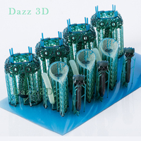 La Mejor Impresora 3D LCD/SLA/DLP con Pantalla Táctil a Color de 7 Pulgadas y Rotación de 90 Grados, Impresora 3D de Resina