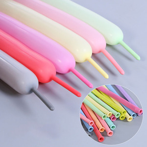 Ballons en latex torsadés pastel de qualité supérieure, animaux magiques, clowns, cadeaux de vacances, décorations pour anniversaires, mariages, remises de diplômes - Product Image 2