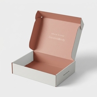 Boîtes d'expédition personnalisées, boîte à courrier avec logo, emballage pour cadeaux, cartons, vêtements, boîte en carton kraft durable
