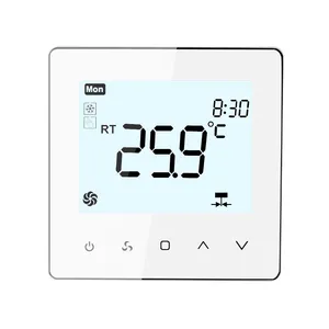 Four-pipe Fan-coil Thermostat AC Tuya Wireless Wifi Smart Thermostat Air Conditioning Temperature Regulator/controller