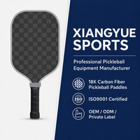 Raquette de pickleball en fibre de carbone 18K pressée à froid 10/14/16mm, raquette d'attaque approuvée USAPA, vente en gros d'usine