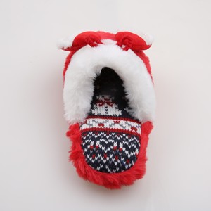 Chaussons d'hiver confortables et chauds en fourrure antidérapante pour bébé, enfants, unisexe, design mignon de dessin animé CORIFEI - Product Image 4