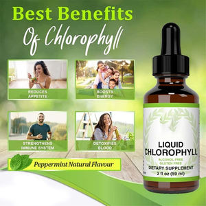 Grosir label pribadi vegan Natural Detox suplemen <span class=keywords><strong>Chlorophyll</strong></span> Herbal ekstrak cairan <span class=keywords><strong>Chlorophyll</strong></span> Drops - Product Image 2
