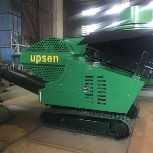 Portable Stone Crushing Machine Concrete Coal Jaw Crusher Diesel Generator