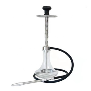 El Mejor Set de Hookah Alemán con Base de Vidrio Grande, Hookah de Acero Inoxidable 304 con Pinzas y Accesorios - Product Image 1