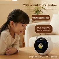 Machine d'entraînement à la prononciation en anglais pour enfants, robot d'apprentissage intelligent avec correction de la prononciation, traduction, éducation précoce, écran LCD