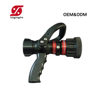Meilleur prix – Lance d'incendie multifonctionnelle réglable 475 LPM 500 LPM avec poignée pistolet et raccord BS