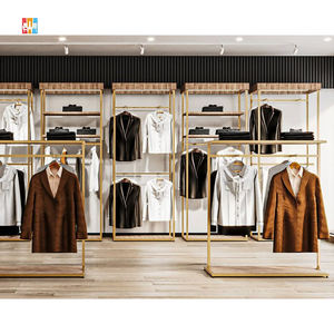 Exhibidores de Ropa Metálicos Personalizados, de Pared, Tipo Isla, para Tiendas de Ropa, Soluciones de Diseño para Comercios - Product Image 4
