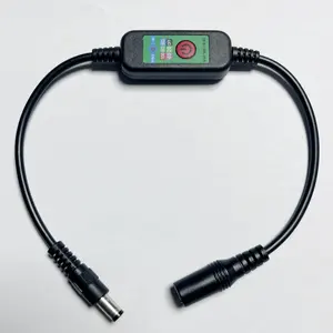Fábrica de China produce 3-24V DC macho/hembra cinturón 5 control de temperatura 100%/80%/60%/40%/20% interruptor de encendido/apagado cable de alimentación - Product Image 1