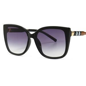 Nuevo sobredimensionado cuadrado gafas de sol de las mujeres 2020 de ojo de gato de gafas Vintage gran marco de lujo diseñador - Product Image 1