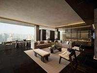 Ensemble de meubles d'hôtel de luxe, mobilier hôtelier pour projet de villa et de complexe hôtelier, bois massif