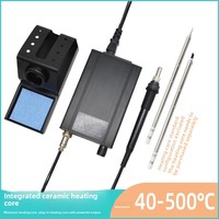 Station de soudage numérique 75W avec écran LED, température constante intelligente 500 ℃   Kit de fer à souder électrique, vente en gros, livraison directe
