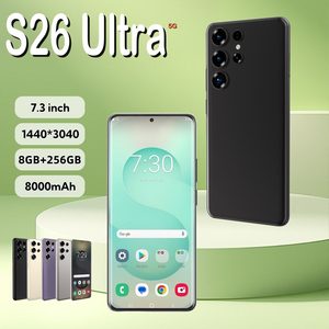Smartphone S26 Ultra de Qualité Supérieure, Tendance, 8 Go + 256 Go, Débloqué, Double <span class=keywords><strong>Carte</strong></span>, Écran de 7,3 Pouces, Téléphone Mobile <span class=keywords><strong>Prix</strong></span> Usine - Product Image 4
