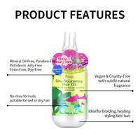 Minyak Rambut Esensial Vegan Label Pribadi untuk Anak dengan Jahe, Anti-Kusut, Perawatan Penumbuh & Melembapkan Rambut untuk Rambut Berkilau