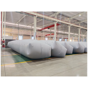 Haute qualité <span class=keywords><strong>sans</strong></span> fuite Flexible couleur gris profond réservoir d'eau tissu semi-enduit <span class=keywords><strong>PVC</strong></span> bâche étanche - Product Image 5