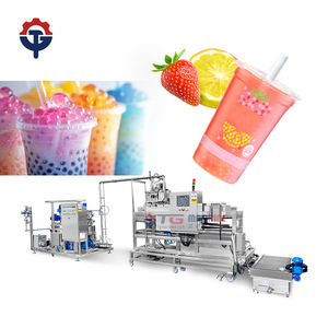 Machine à poper les fruits TGP100 Popping Boba Faire la ligne de production Machine de remplissage de gélatine Perles de tapioca avec ingénieur - Product Image 1