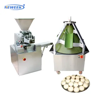 NEWEEK 4500pcs/h dough divider rounder machine bun rolling conical rounder