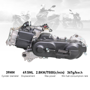 Kit <span class=keywords><strong>moteur</strong></span> de moto monocylindre haute performance GY6-<span class=keywords><strong>50CC</strong></span> refroidi par air, <span class=keywords><strong>4</strong></span> <span class=keywords><strong>temps</strong></span>, allumage CDI, neuf, avec revêtement anti-usure - Product Image 1