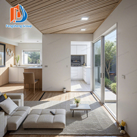 Costo  Cabaña Prefabricada Expandible de Doble Ala Personalizada y Eficaz con Baño Sanitario para Descanso en el Jardín