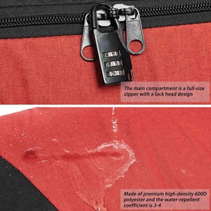 Muestra gratis Venta caliente Deportes al aire libre Bolsa de snowboard Impermeable Esquí Doble tabla Bolsa de almacenamiento Mochila de esquí Nailon resistente al agua - Product Image 4