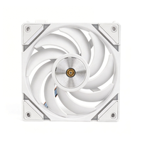 Ventilateur de boîtier ARGB personnalisé OEM 120 mm, RVB adressable 5 V, PWM 4 broches, ventilateur de refroidissement PC à haut débit d'air pour PC de jeu et assemblage de bureau