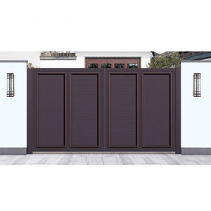 Porte Pliante Coulissante Automatique pour l'Extérieur <span class=keywords><strong>Gris</strong></span> Moderne en Alliage d'Aluminium Porte d'Entrée Électrique pour Villas, Mur de Campagne, Usage Domestique - Product Image 6