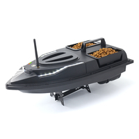 Bateau d'appât de pêche à la carpe 1.5kg chargement bateau d'appât RC pour la pêche 500M bateau d'appât de pêche gonflable