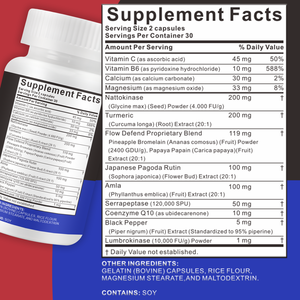 Complément Tout-en-un OEM : Serrapeptase, Lumbrokinase, Bromélaïne, Papain, Enzymes de Papaye, Ananas, <span class=keywords><strong>Amla</strong></span>, Nattokinase en Capsules - Product Image 4