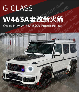 G Class W463 Facelift Upgrade W464 Body Kit Versión Babus Style Car Bumpers Body Parts W463 Old to New W464 B900 Rocket Bodykit - Product Image 2