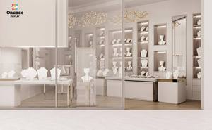 ร้านออกแบบเครื่องประดับหรูหรา |   โซลูชันไฟ LED แบบสั่งทำพิเศษ |   อุปกรณ์จัดแสดงสินค้าที่ทันสมัย เป็นมิตรกับสิ่งแวดล้อม และปรับแต่งได้ สำหรับร้านค้าระดับไฮเอนด์ - Product Image 4